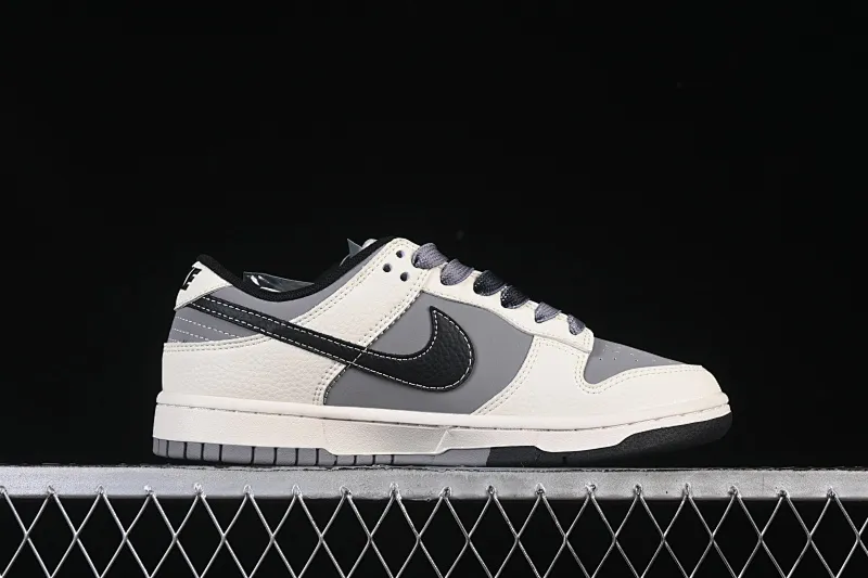 All categories Nk SB Dunk Series Nk SB Dunk Low High-end customized low-top sneakers Nike SB Dunk Low Stone Island joint beige and black stitching Anniversary high-end customized low-top casual sneakers JP8028-041